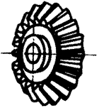 齒輪基本術語錐齒輪、準雙曲面齒輪及其齒輪副