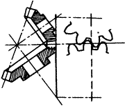 齒輪基本術語錐齒輪、準雙曲面齒輪及其齒輪副