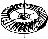 齒輪基本術語錐齒輪、準雙曲面齒輪及其齒輪副